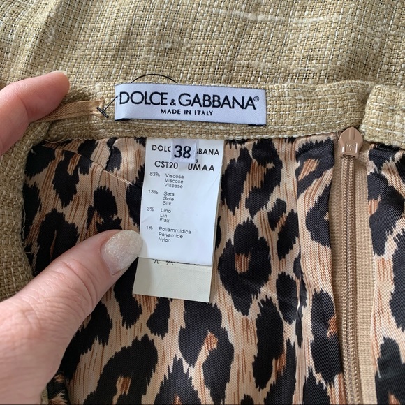 💚💚 Dolce & Gabbana tweed skirt - Picture 9 of 13